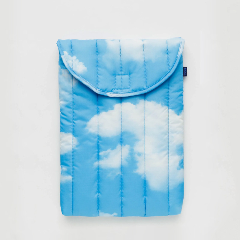 Puffy Laptop Sleeve 16&quot; - Clouds
