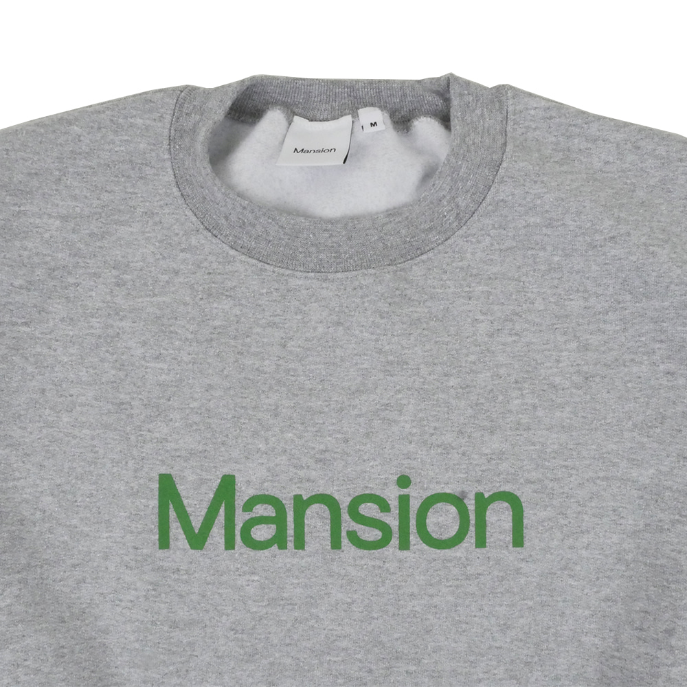 Mansion Love Sweatshirt - Grey
