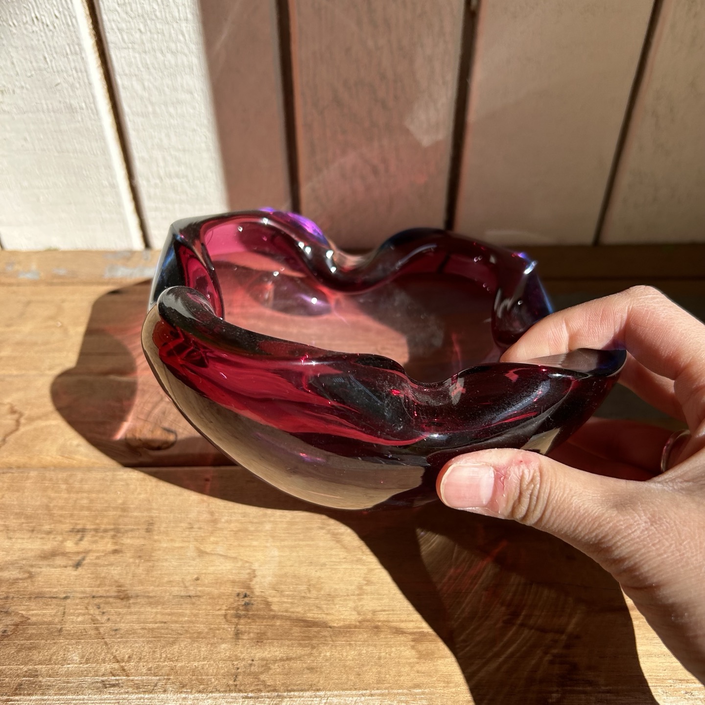 Vintage Glass Bowl