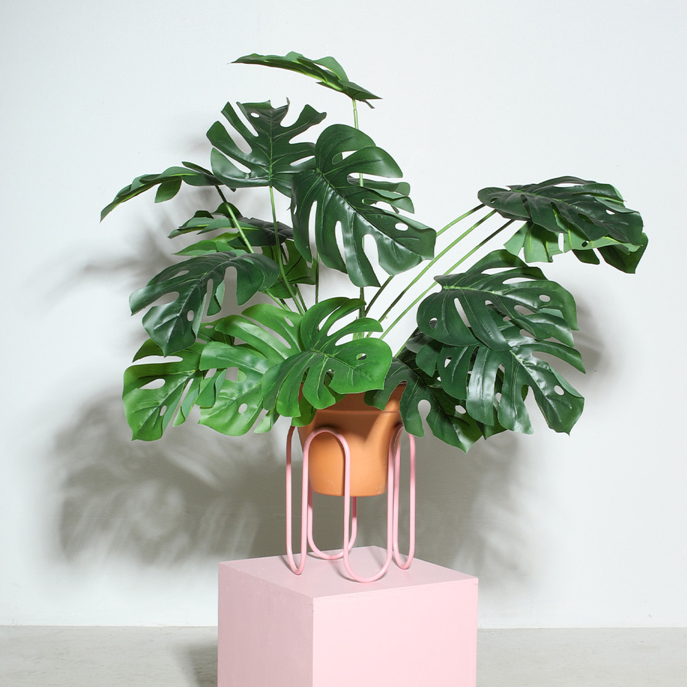 Small Squiggle Planter - Pink
