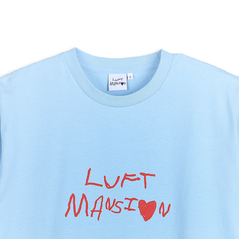 Luft Mansion T-shirt  Light Blue