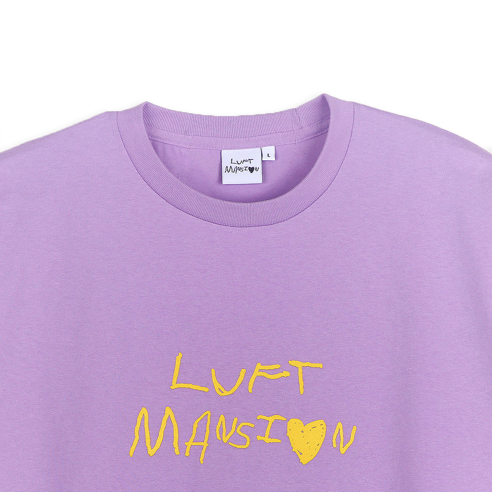 Luft Mansion T-shirt  Light Purple