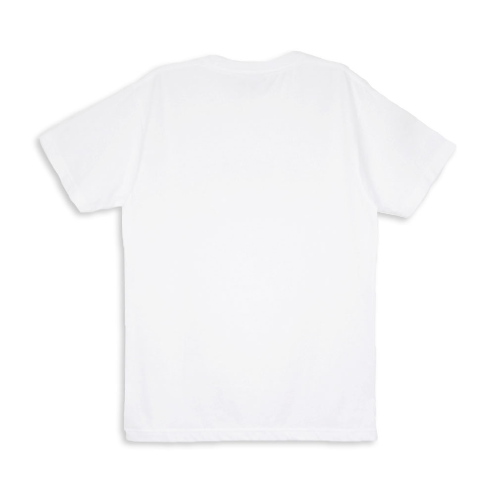 Pink Logo Luft Mansion T-Shirt White