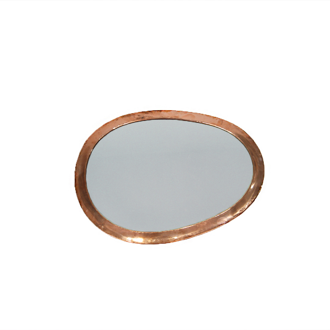 Round Bronze Colored Mirror S / M / L