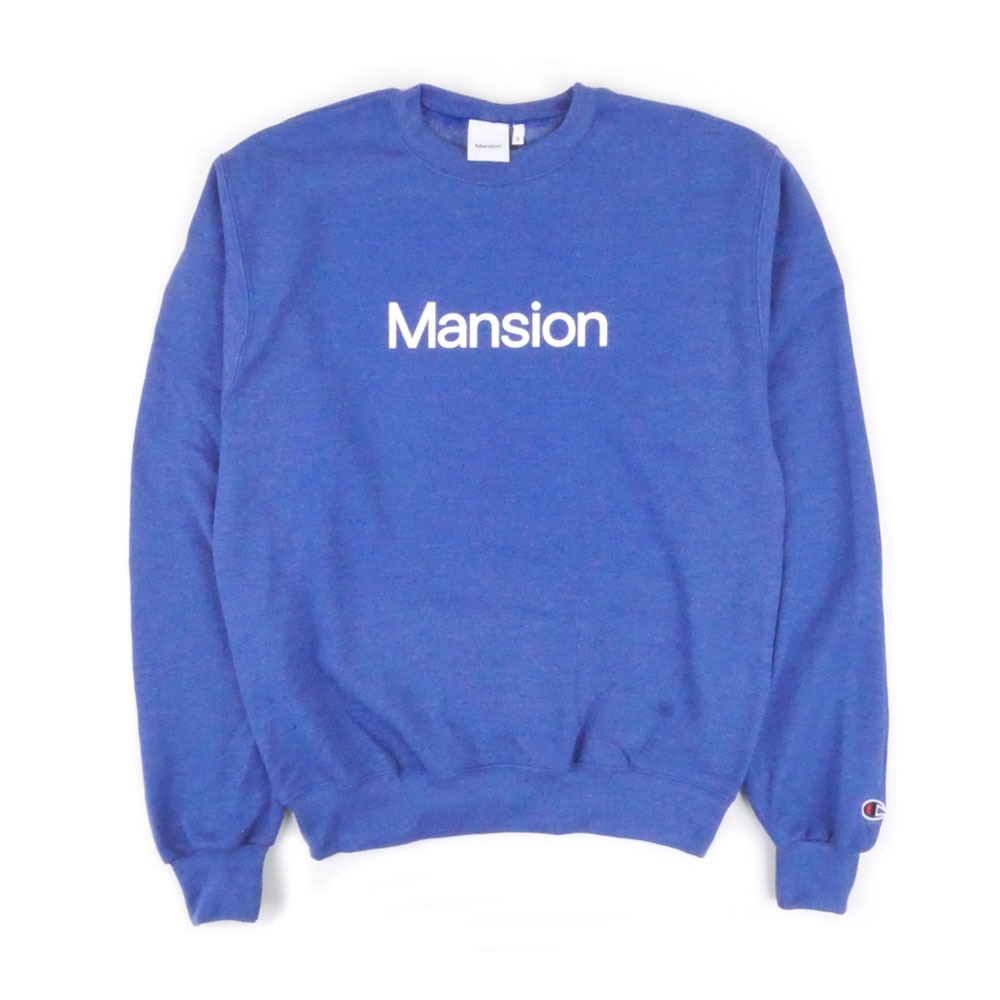 Mansion Love Sweatshirt - Royal Blue Heather