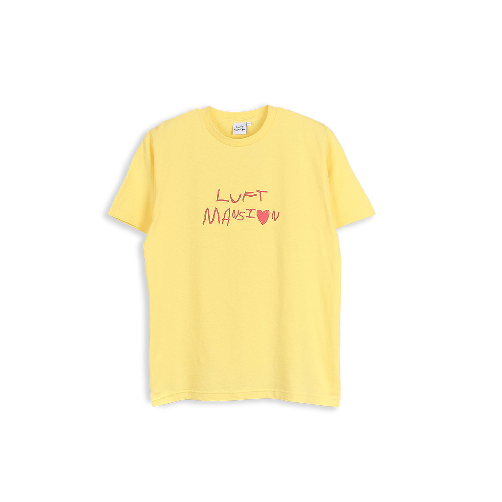 Luft Mansion T-shirt  Light Yellow