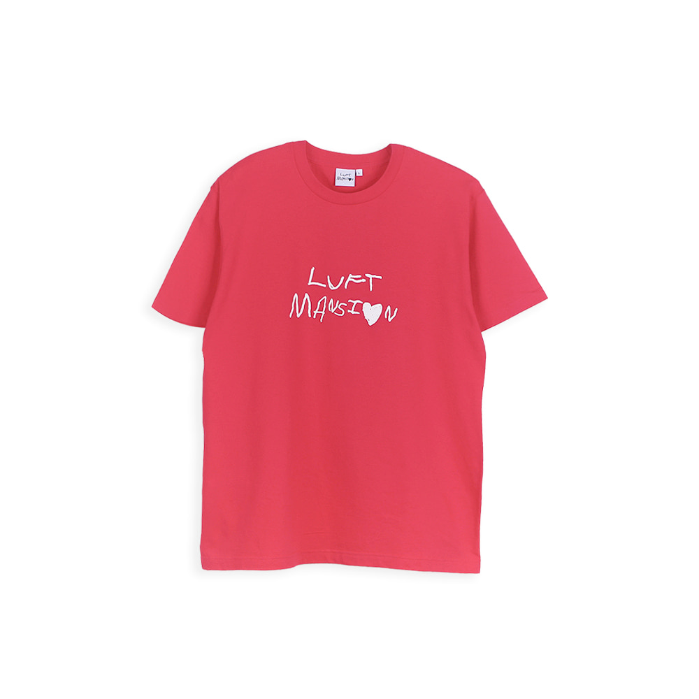 Luft Mansion T-shirt  Hot Pink