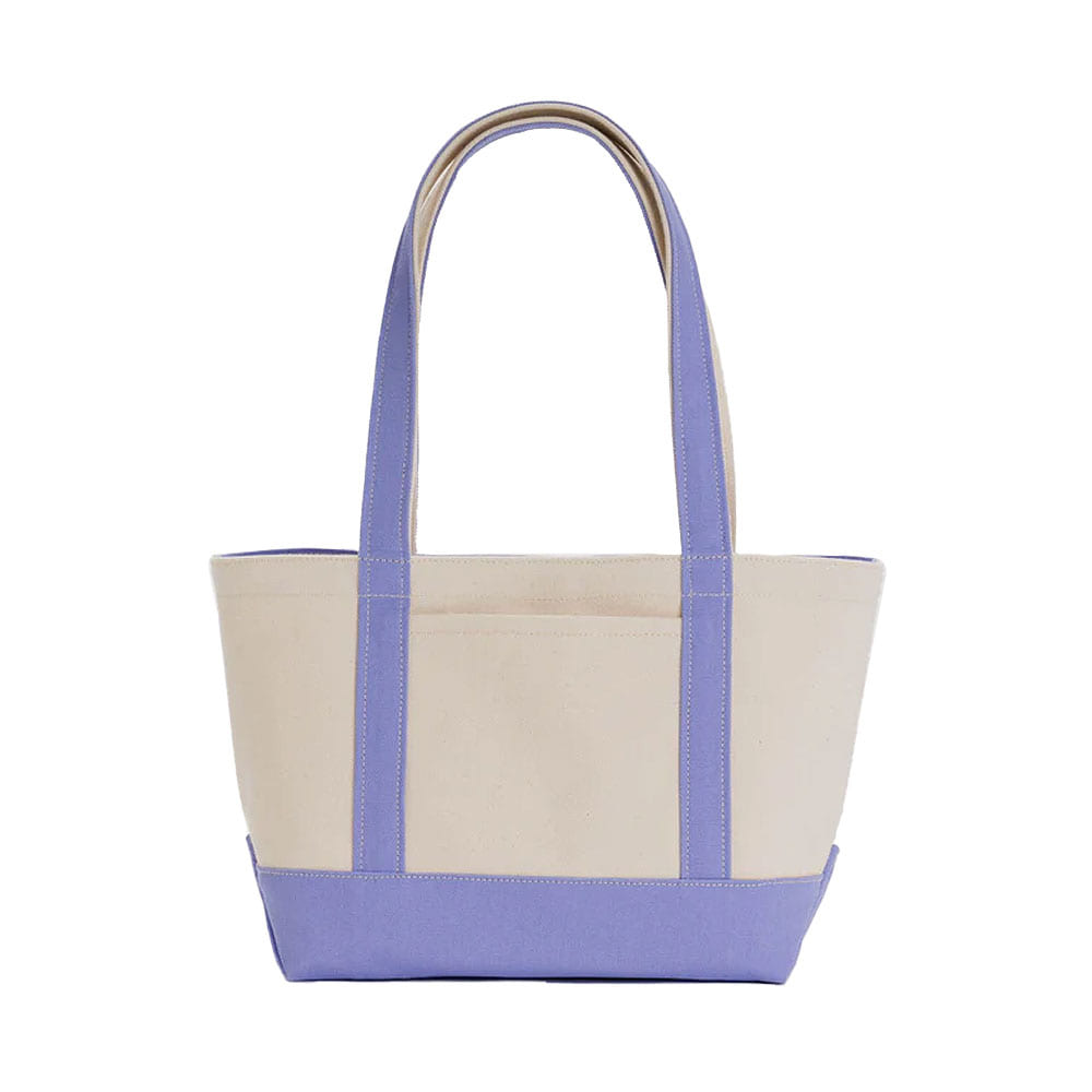 Small Heavyweight Canvas Tote Bluebell