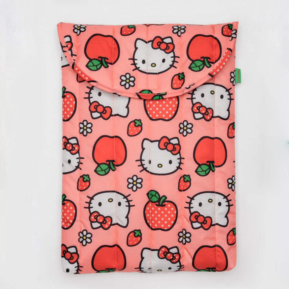 Puffy Laptop Sleeve 16&quot; - Hello Kitty Apple
