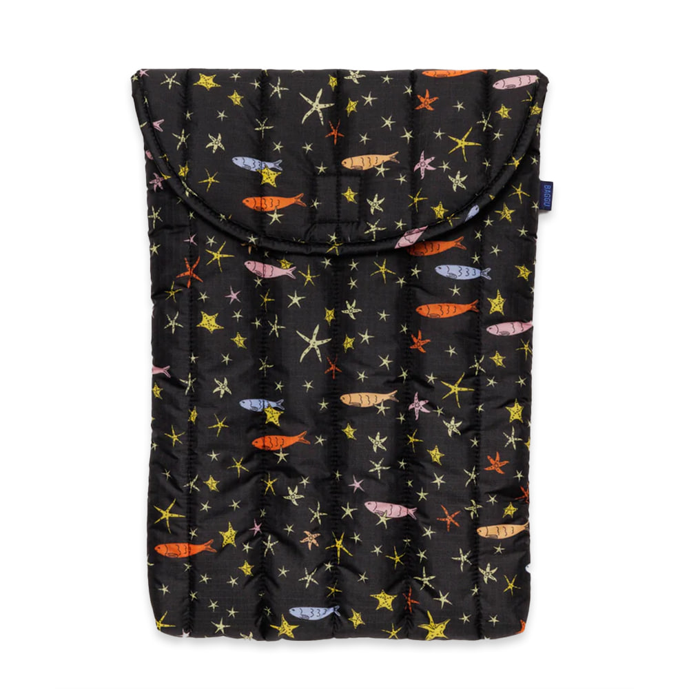 Puffy Laptop Sleeve 16&quot; Star Fish