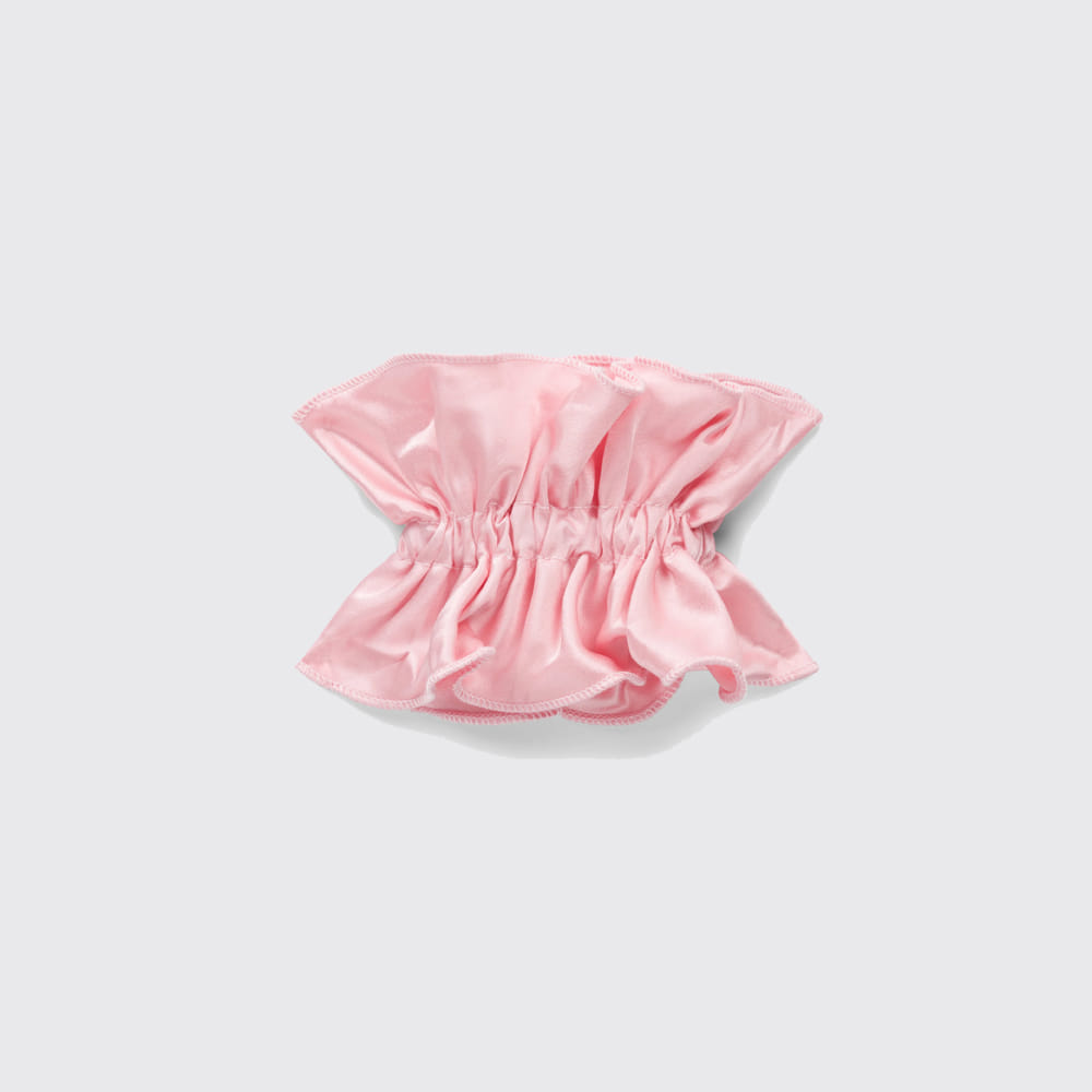 Frill Scrunchie Pink